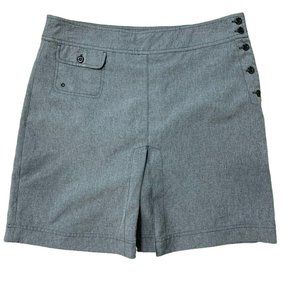 Lole Gray Skirt with Button Detail